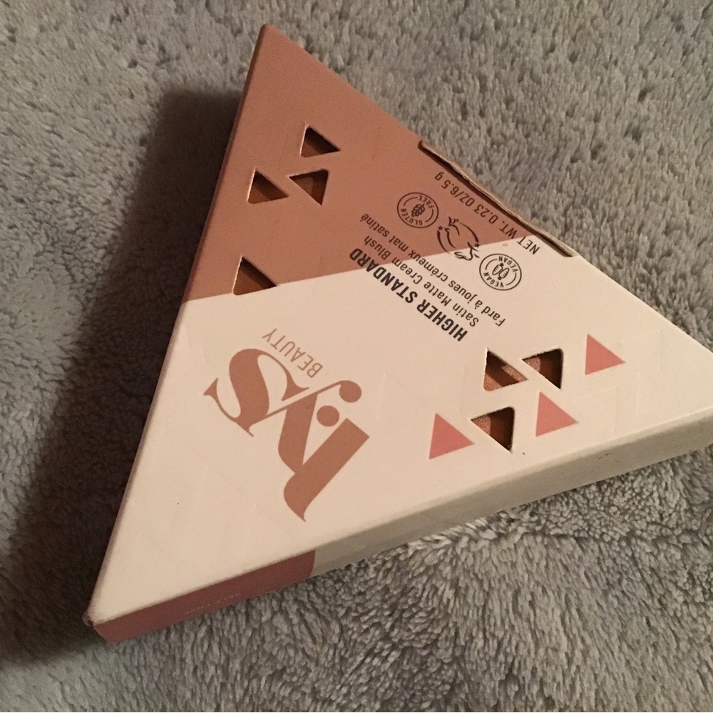 lys beauty higher standard satin matte cream blush self love
